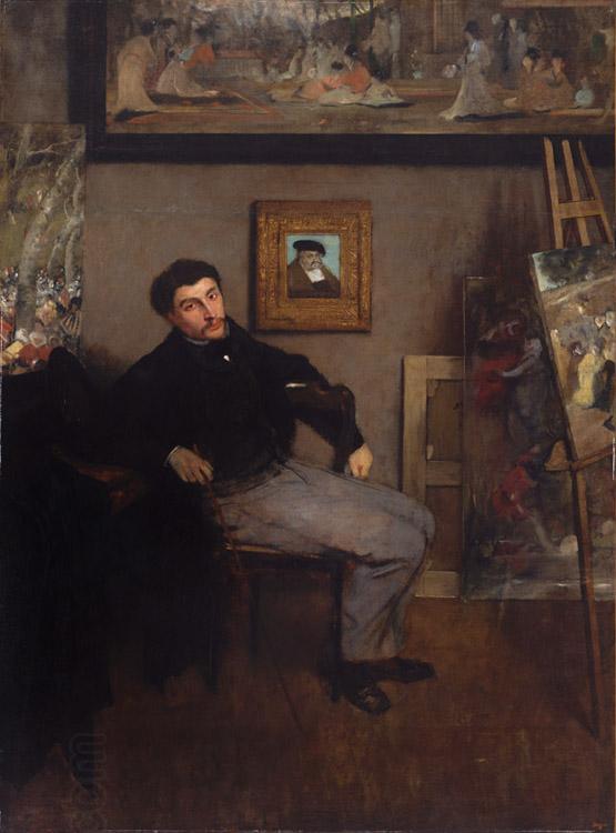 James Tissot Tissot in an artist's studio (nn01) oil painting picture